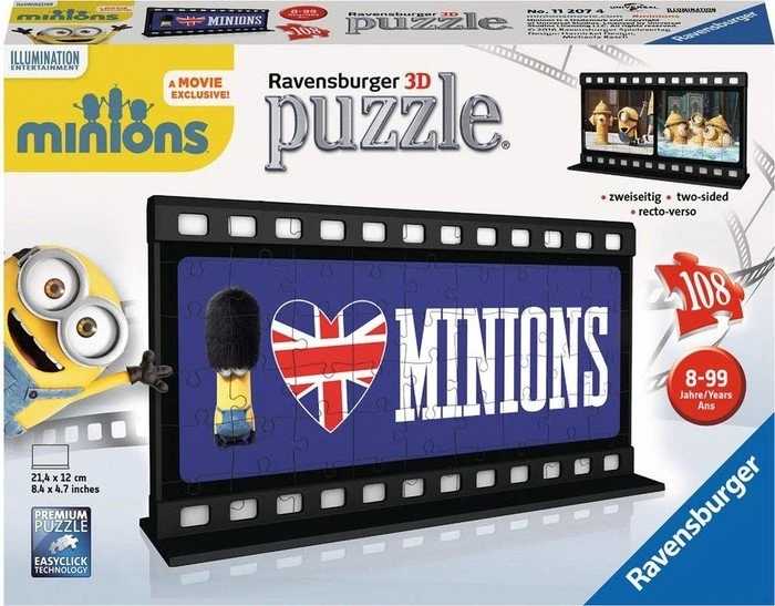 Ravensburger Puzzle Filmstreifen Minion British