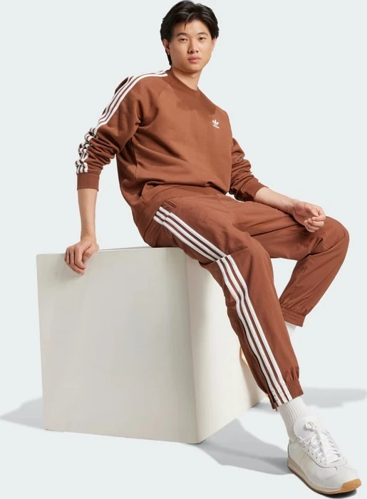 adidas Adicolor Classics 3-Streifen Sweatshirt preloved brown (Herren)
