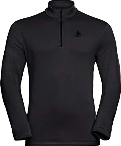 Odlo Berra Mid Layer Half Zip Funktionsshirt langarm schwarz (Herren)