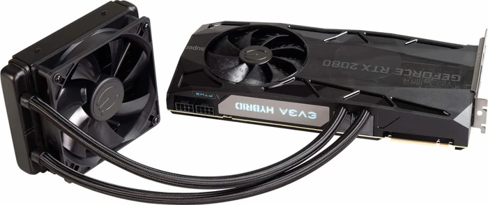 EVGA GeForce RTX 2080 SUPER FTW3 Hybrid Gaming, 8GB GDDR6, HDMI, USB-C, 3x DP