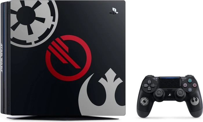 Sony PlayStation 4 Pro - 1TB Star Wars Battlefront II Limited Edition Bundle schwarz