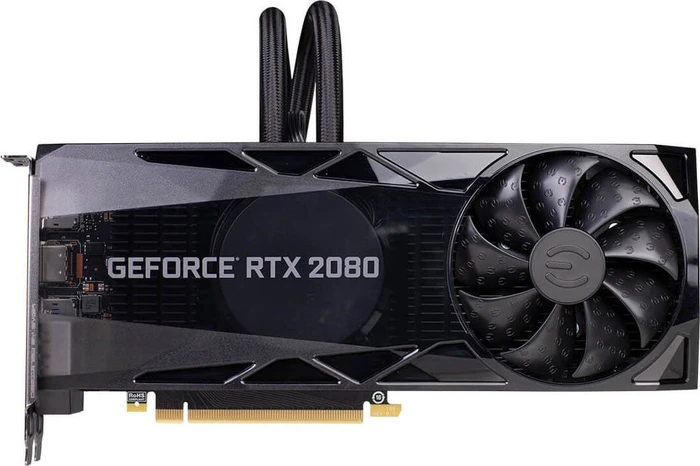 EVGA GeForce RTX 2080 XC Hybrid Gaming, 8GB GDDR6, HDMI, USB-C, 3x DP