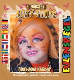 Eulenspiegel Hi Monster Kitty Stripe Schmink-Palette