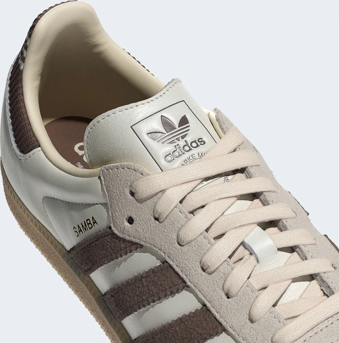 adidas Samba OG cloud white/earth strata/gum