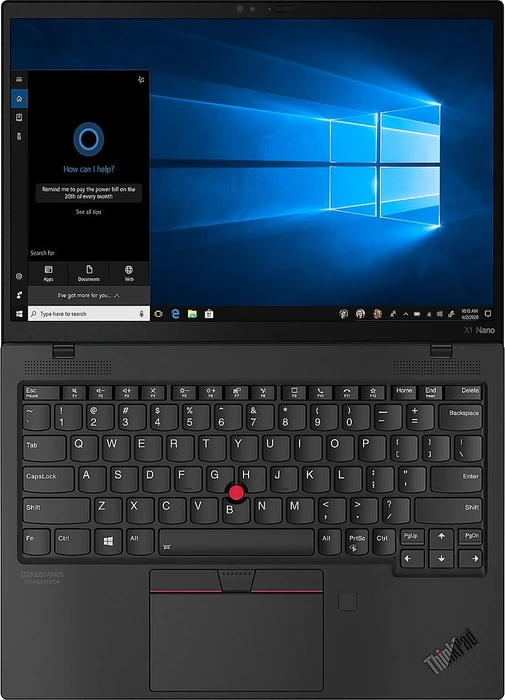 Lenovo ThinkPad X1 Nano G1, Black Paint, Core i7-1160G7, 16GB RAM, 1TB SSD, LTE, DE