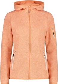 CMP Knit Tech Fleece Hoody Jacke salmone/bianco (Damen)