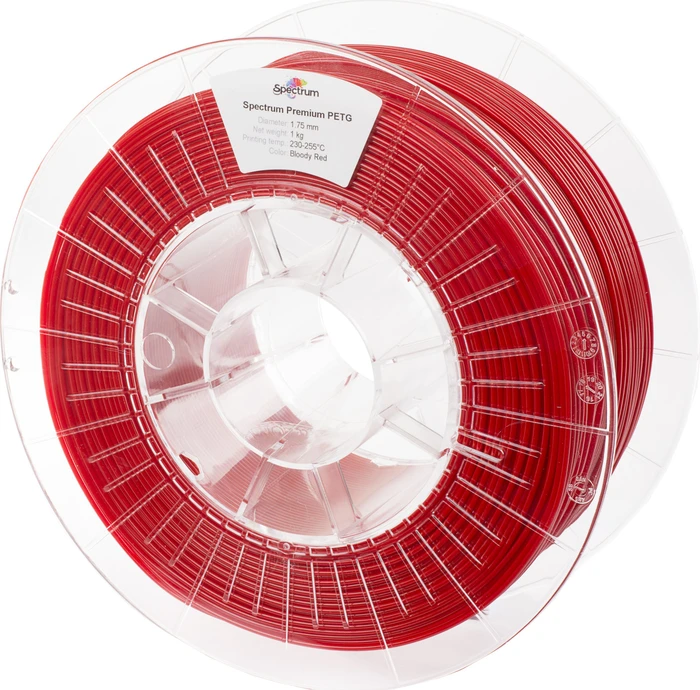 Spectrum PETG, bloody red, Spule, 1.75mm, 2.00kg