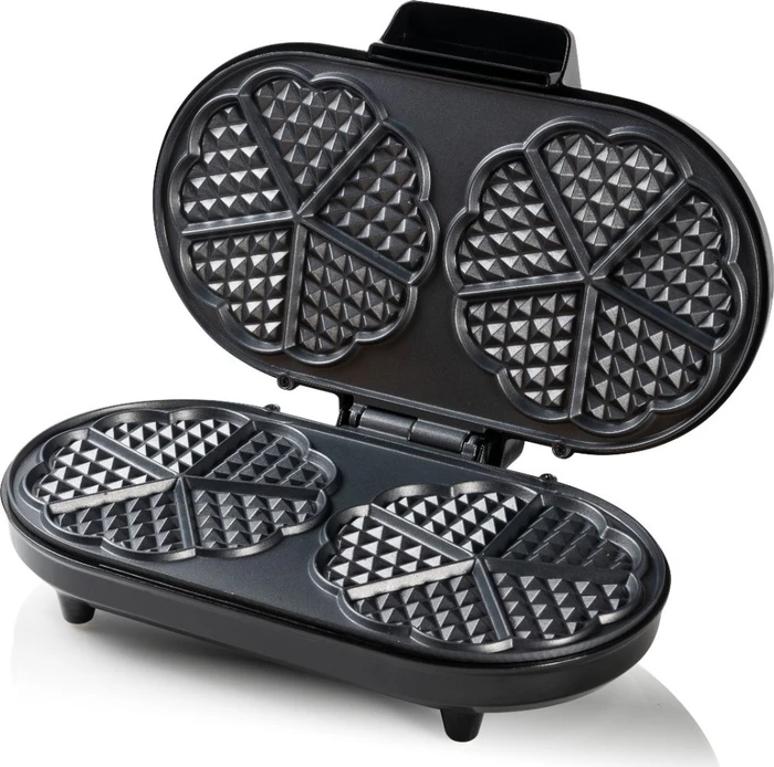 Bestron ADWM730S Herzwaffelautomat Waffeleisen