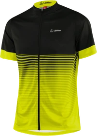Löffler Stream 3.0 Full-Zip Trikot kurzarm lemon (Herren)
