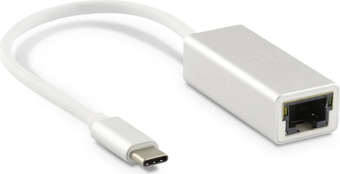 LMP LAN-Adapter, USB-C 3.0 [Stecker], silber