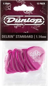 Dunlop Delrin 500 Pick, 1.14mm, 12-Pack