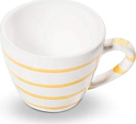 Gmundner Keramik Gelbgeflammt Espressotasse 6.4cm