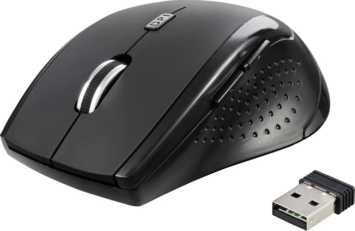 Renkforce RF-WM-210 Wireless Ergonomic Mouse schwarz, USB