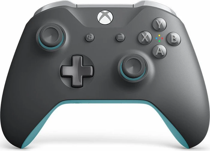 Microsoft Xbox One Wireless Controller grau/blau (Xbox One/PC)
