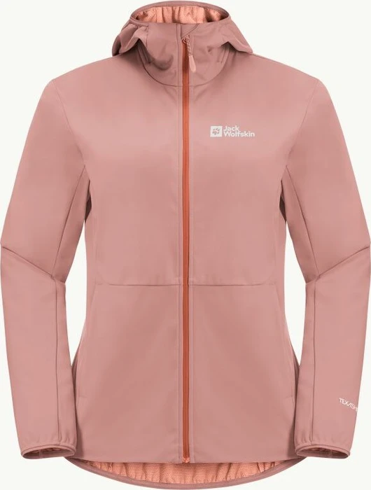 Jack Wolfskin Feldberg Hoody Funktionsjacke rose dawn (Damen)