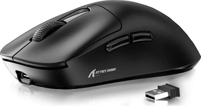 Attack Shark X3 Wireless Gaming Mouse schwarz, USB/Bluetooth