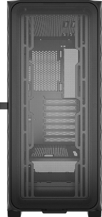Gembird Fornax M200 Black, Glasfenster