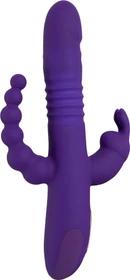 Sweet Smile Triple Thrusting Pearl Vibrator