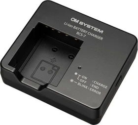 OM System BCS-7 Akkuladegerät