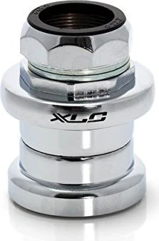 XLC HS-S01 EC30 1" straight Gewindesteuersatz silber