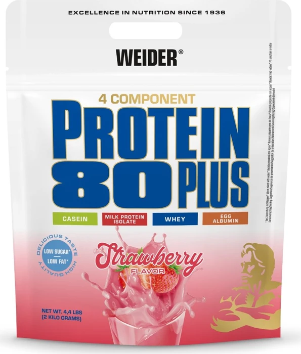 Weider Protein 80 Plus Erdbeere 2kg