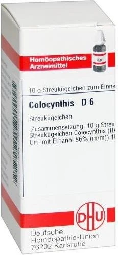 DHU Colocynthis D6 Globuli, 10g