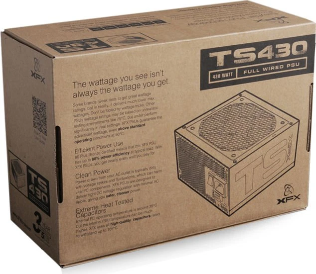 XFX TS Series 430W, ATX 2.31