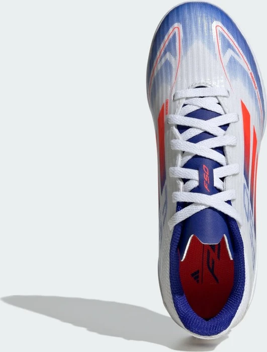 adidas F50 League TF cloud white/solar red/lucid blue (Junior)