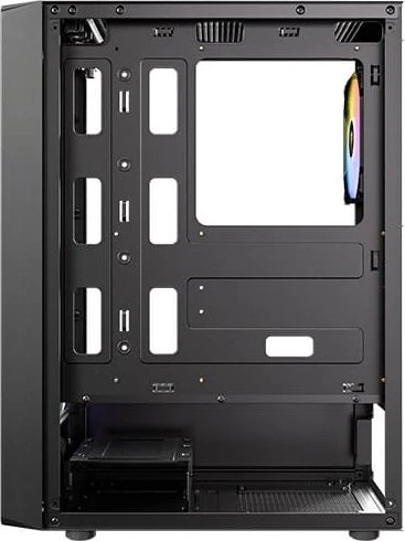 Antec AX26 RGB Elite, schwarz, Glasfenster