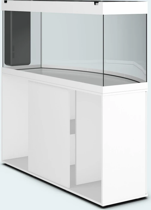 Juwel Vision 450 LED Aquarium-Set mit Unterschrank, weiß/weiß, 450l