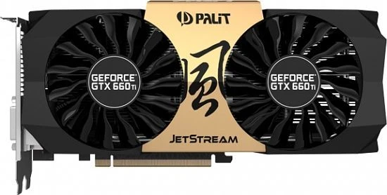 Palit GeForce GTX 660 Ti JetStream, 2GB GDDR5, 2x DVI, HDMI, DP