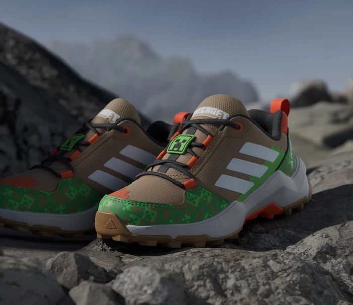 adidas Terrex AX4R cardboard/cloud white/semi impact orange (Junior)