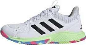 adidas Court Flight ftwr white/core black/lucid lemon (Damen)