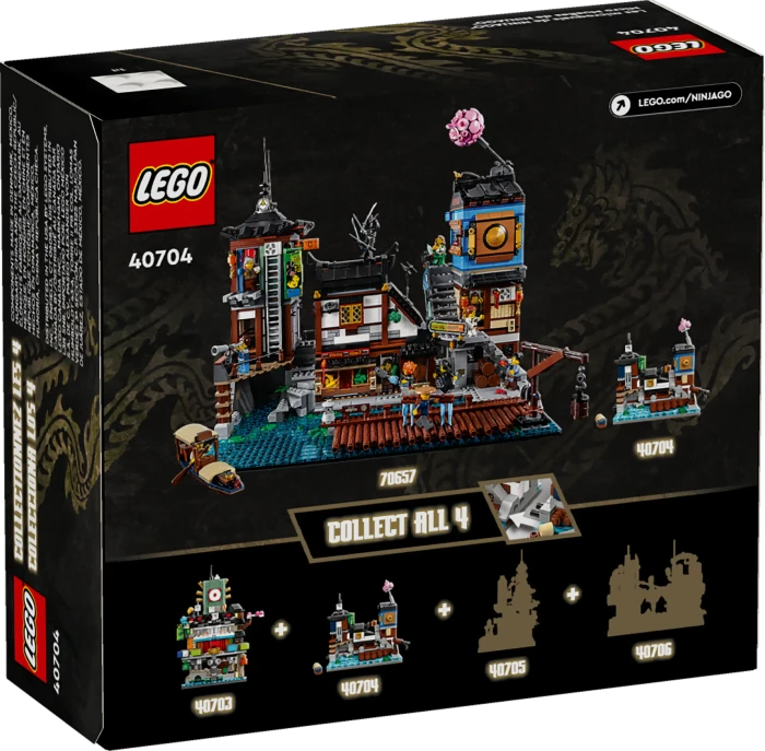 LEGO Ninjago - Mikro-Modell des Ninjago Hafen