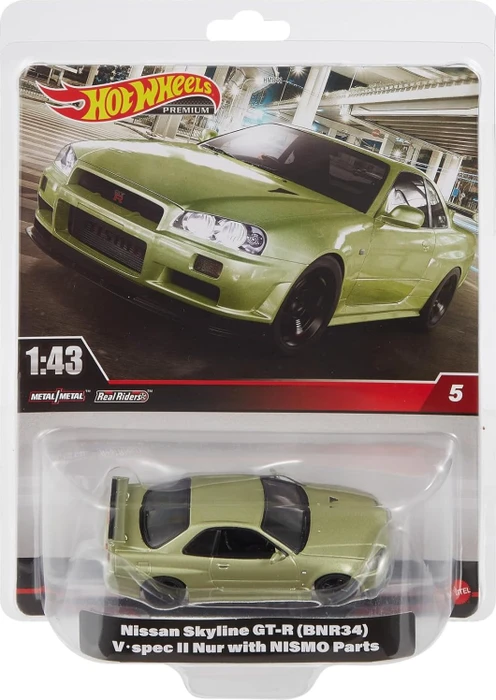 Mattel Hot Wheels Premium Nissan Skyline GT-R