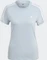adidas Loungewear Essentials Slim 3 Streifen T-Shirt kurzarm wonder blue/white (Damen) Vorschaubild