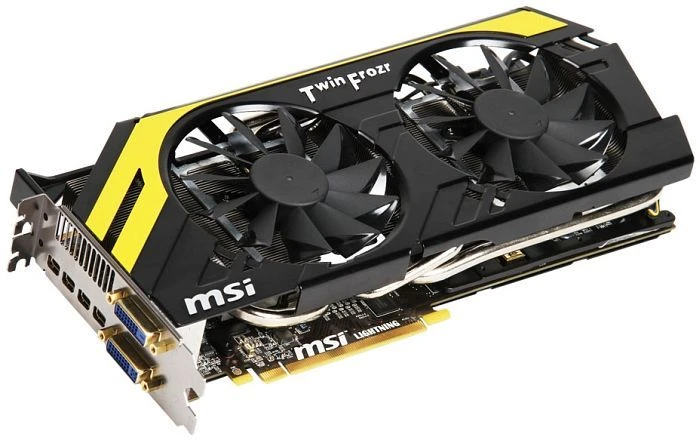 MSI Radeon HD 7970, R7970 Lightning, 3GB GDDR5, 2x DVI, 4x mDP