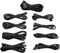 Corsair AX850/AX750/AX650 Sleeved Modular Upgrade-Kit, schwarz Vorschaubild