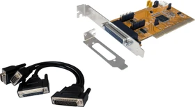 Exsys 2x seriell RS-232, 1x parallel, PCI (EX-43360)