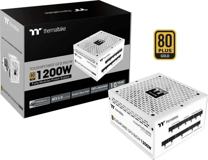 Thermaltake Toughpower GF3 Snow 1200W, ATX 3.0