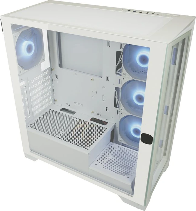 LC-Power Gaming 806W Crosswind_X, weiß, Glasfenster