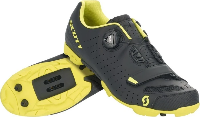 Scott MTB Comp BOA matt black/sulphur yellow (Herren)