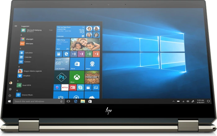 HP Spectre x360 Convertible 15-df0330ng, Poseidon Blue, Core i7-8565U, 16GB RAM, 512GB SSD, GeForce MX150, DE