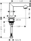 Hansgrohe Axor Uno Standventil Select 80 ohne Ablaufgarnitur chrome Vorschaubild