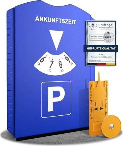 Robbx Parkscheibe blau
