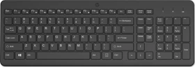 HP 225 Wireless Keyboard, schwarz, USB, BE (805T1AA#AC0)