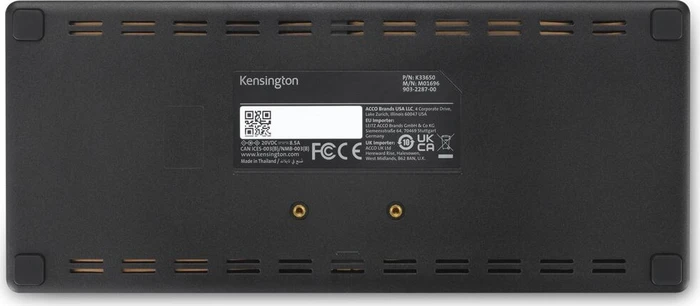 Kensington SD4781P USB-C & USB-A Dual 4K Docking Station, USB-C 3.1 [Buchse]