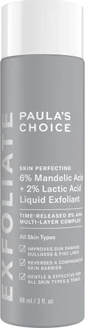 Paula's Choice Skin Perfecting 6% Mandelic Acid + 2% Lactic Acid Liquid Exfoliant, 88ml
