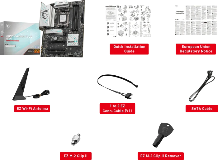 MSI B850 Gaming Plus WIFI (AMD AM5)