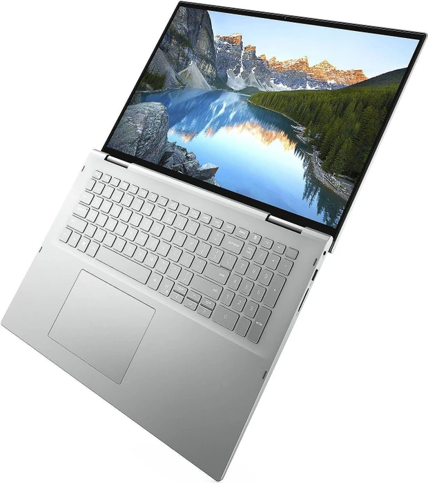 Dell Inspiron 17 7706 2-in-1, silber, Core i7-1165G7, 16GB RAM, 512GB SSD, GeForce MX350, DE